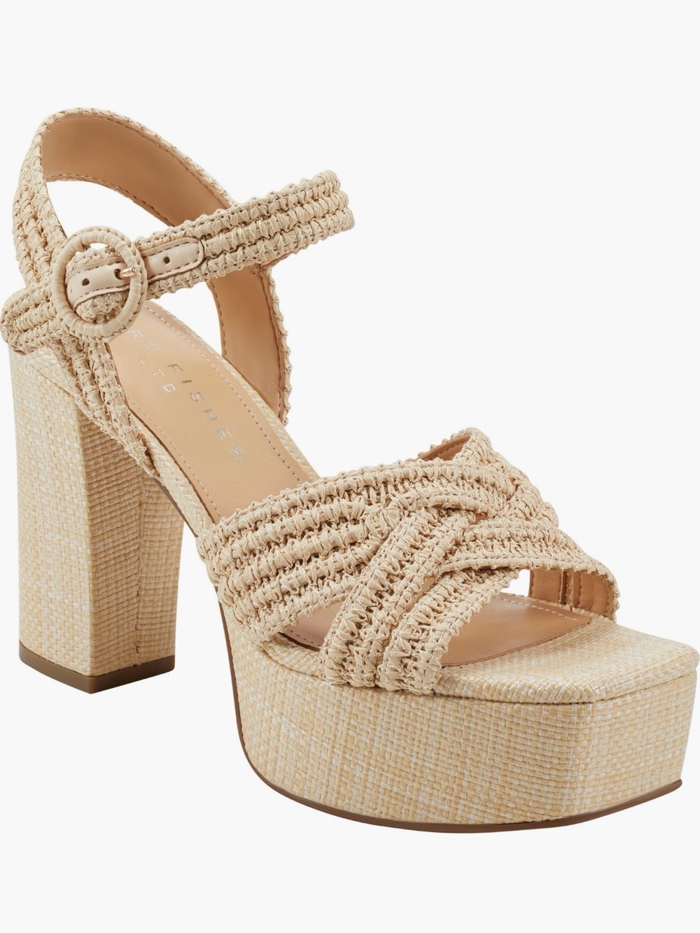 Marc Fisher LTD 
Chesse Platform Sandal